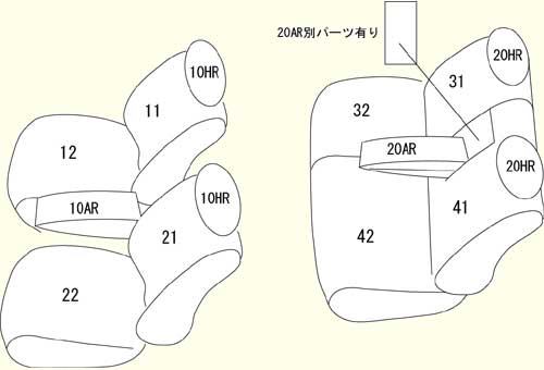 マジェスタ用シートカバー GWS214/URS206/UZS186/UZS187/UZS171/UZS173