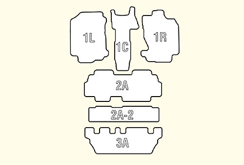 フリード 7人/8人乗り用フロアマット 1～3列目セット GB3/GB4 Clazzio