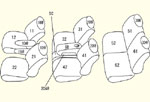 C26系（2列目通常型枕） セット内容イメージ図