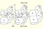 C26系（2列目リラックスモード付き枕） セット内容イメージ図